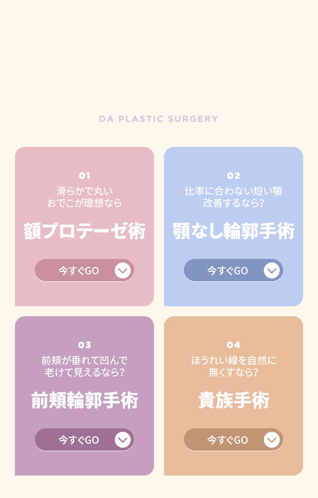 プロテーゼ輪郭手術